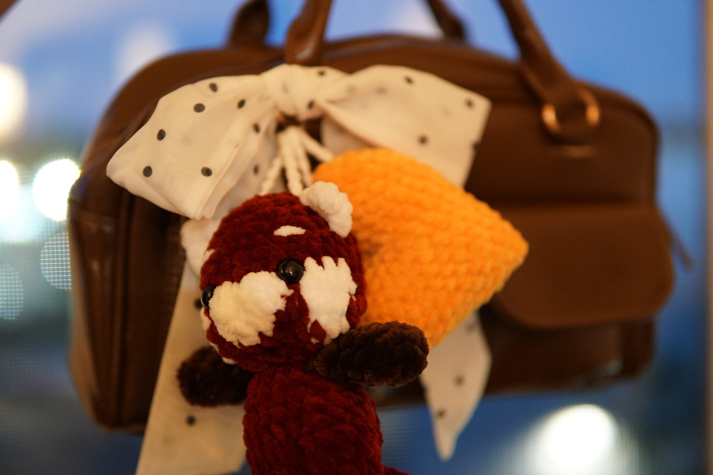 Red Panda Key Chain