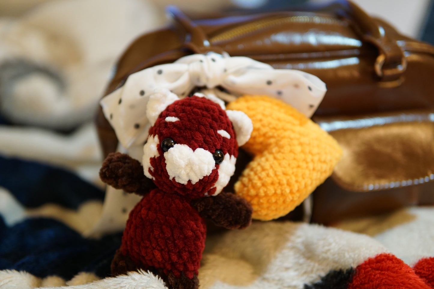 Red Panda Key Chain