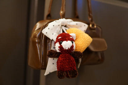 Red Panda Key Chain